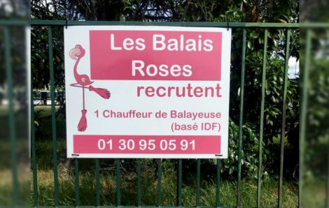 URGENT Les Balais Roses recrutent un chauffeur